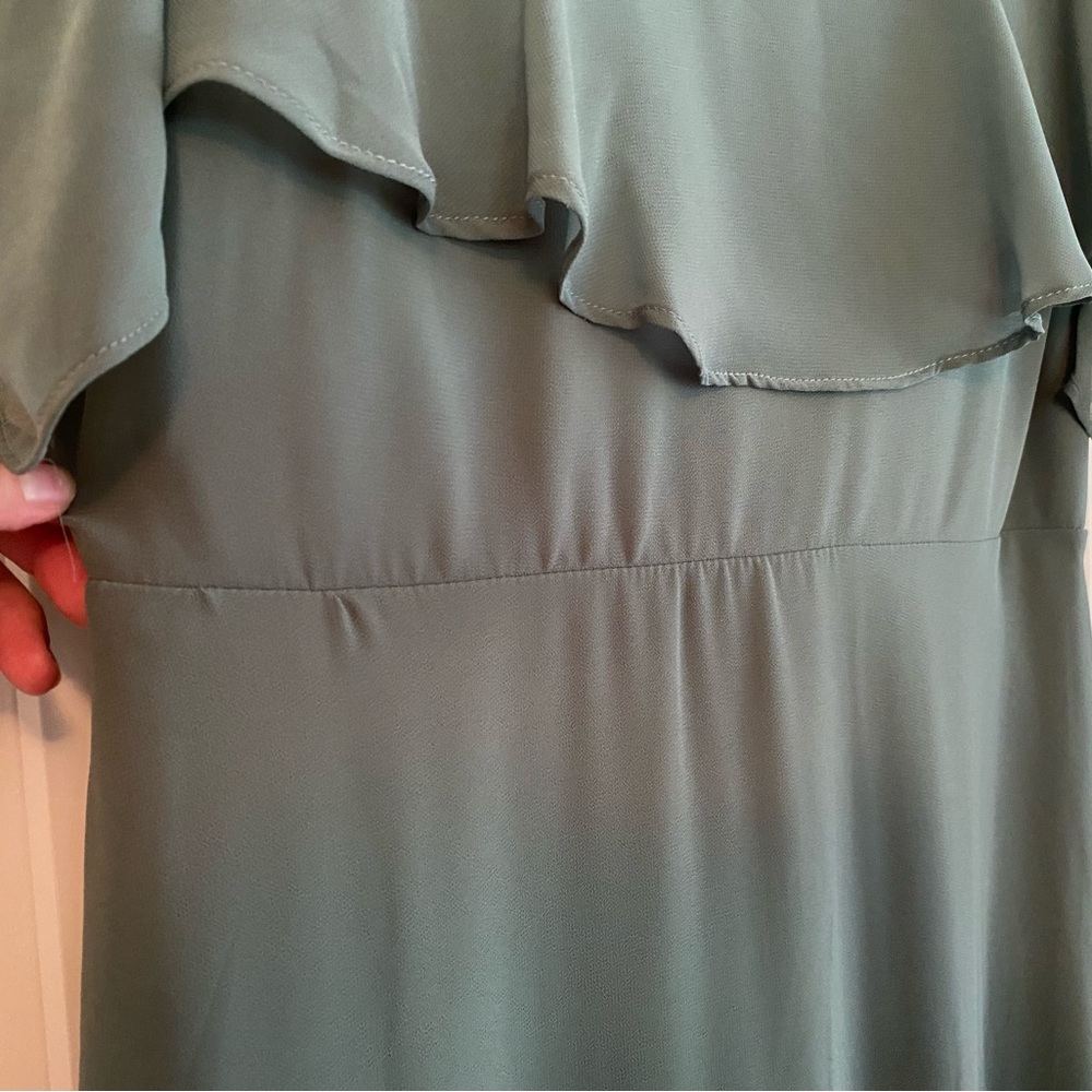 NWT Jane Convertible Dress Chiffon in Sea Glass - Picture 10 of 10